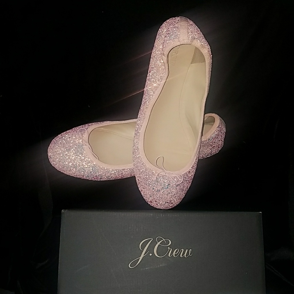 Ballet in Glitter flats